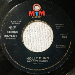 Holly Dunn Daddy's Hands USED VINYL 7INCH 45 RPM PROMO