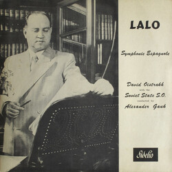 Édouard Lalo / David Oistrach Symphonie Espagnole Vinyl LP USED