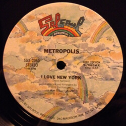 Metropolis (5) I Love New York USED VINYL 12INCH 45 RPM