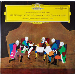 Wolfgang Amadeus Mozart / Amadeus-Quartett / Cecil Aronowitz Streichquintette G-moll KV 516 - D-dur KV 593 Vinyl LP USED