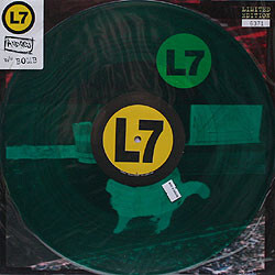 L7 Andres b/w Bomb USED VINYL 12INCH 45 RPM SINGLE LIMITED EDITION NUMBERED