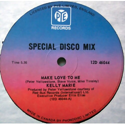 Kelly Marie Make Love To Me (Special Disco Mix) USED VINYL 12INCH 45 RPM