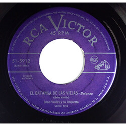 Bebo Valdes Y Su Orquesta El Batanga De Las Viejas USED VINYL 7INCH 45 RPM SINGLE