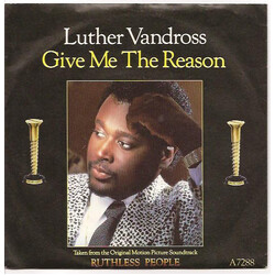 Luther Vandross / Michel Colombier Give Me The Reason / Neighbourhood Watch USED VINYL 7INCH 45 RPM