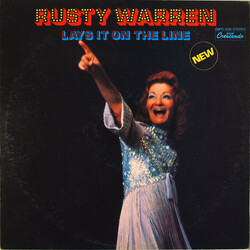 Rusty Warren Lays It On The Line Vinyl LP USED