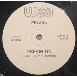 Praise Dream On USED VINYL 12INCH 45 RPM PROMO