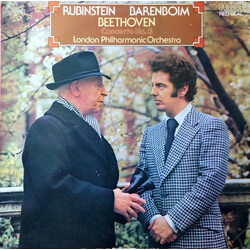 Arthur Rubinstein / Daniel Barenboim / London Philharmonic Orchestra / Ludwig van Beethoven Concerto No. 3 Vinyl LP USED
