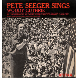 Pete Seeger Pete Seeger Sings Woody Guthrie Vinyl LP USED
