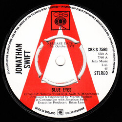 Jonathan Swift Blue Eyes USED VINYL 7INCH 45 RPM SINGLE PROMO