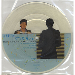 Alvin Stardust I Want You Back In My Life Again USED VINYL 7INCH 45 RPM SINGLE PICTURE DISC
