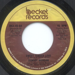 Denroy Morgan Sweet Tender Love USED VINYL 7INCH 45 RPM STYRENE