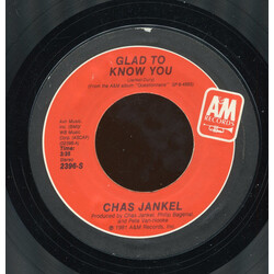Chas Jankel Glad To Know You / 3,000,000 Synths USED VINYL 7INCH 45 RPM STYRENE