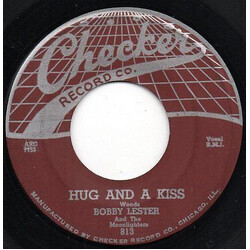 Bobby Lester / The Moonlighters (4) Hug And A Kiss / New Gal USED VINYL 7INCH 45 RPM