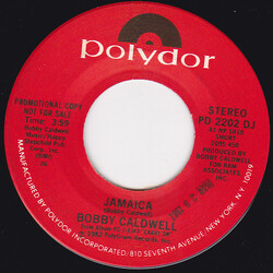 Bobby Caldwell Jamaica Vinyl 7" USED