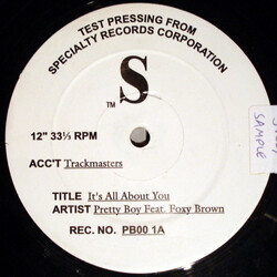 Pretty Boy (2) / Foxy Brown It's All About You Vinyl 12" USED