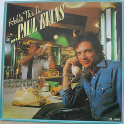 Paul Evans Hello This Is Paul Evans Vinyl LP USED