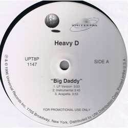 Heavy D Big Daddy USED VINYL 12INCH PROMO