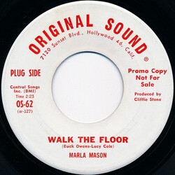 Marla Mason Walk The Floor / Over And Over Again USED VINYL 7INCH 45 RPM SINGLE PROMO