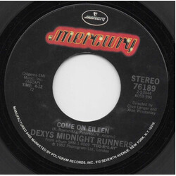 Dexys Midnight Runners Come On Eileen / Let's Make This Precious USED VINYL 7INCH 45 RPM SINGLE STYRENE