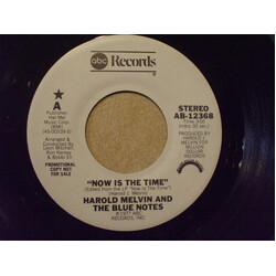 Harold Melvin And The Blue Notes Now Is The Time / Power Of Love USED VINYL 7INCH 45 RPM PROMO