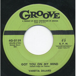 Varetta Dillard Got You On My Mind / Skinny Jimmy USED VINYL 7INCH 45 RPM