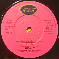 Laura Lee Rip Off USED VINYL 7INCH 45 RPM SINGLE REISSUE MONO