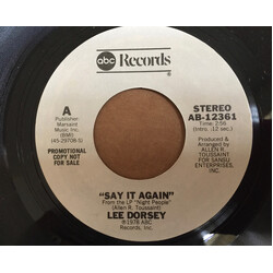 Lee Dorsey Say It Again USED VINYL 7INCH 45 RPM PROMO