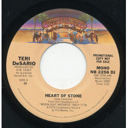 Teri Desario Heart Of Stone USED VINYL 7INCH 45 RPM SINGLE PROMO STEREO MONO