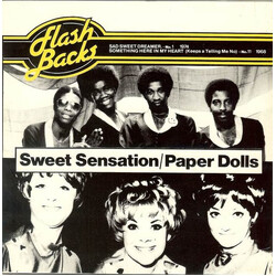 Sweet Sensation (2) / Paper Dolls Sad Sweet Dreamer / Something Here In My Heart (Keeps A Tellin' Me No) USED VINYL 7INCH 45 RPM SINGLE