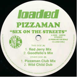 Pizzaman Sex On The Streets Vinyl 12" USED