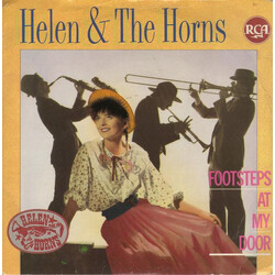 Helen And The Horns Footsteps At My Door USED VINYL 7INCH 45 RPM SINGLE