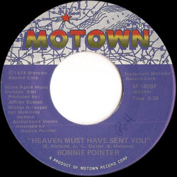 Bonnie Pointer Heaven Must Have Sent You USED VINYL 7INCH 45 RPM SINGLE