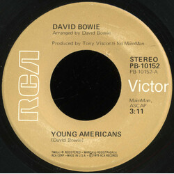 David Bowie Young Americans USED VINYL 7INCH 45 RPM SINGLE