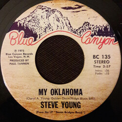 Steve Young (2) My Oklahoma USED VINYL 7INCH 45 RPM SINGLE