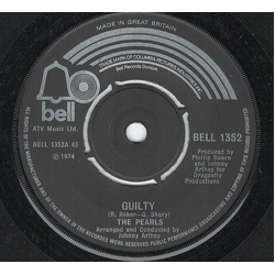 The Pearls Guilty Vinyl 7" USED