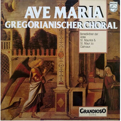 Benediktiner Mönche Der Abtei Saint-Maurice & Saint-Maur Ave Maria Gregorianische Choral Vinyl LP USED