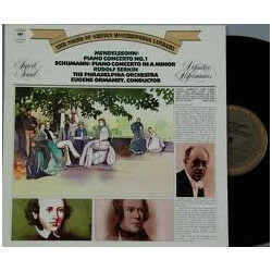 Felix Mendelssohn-Bartholdy / Robert Schumann / Rudolf Serkin / Eugene Ormandy / The Philadelphia Orchestra Piano Concerto No. 1 / Piano Concerto In A