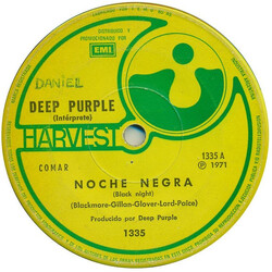 Deep Purple Black Night USED VINYL 7INCH 33 S RPM SINGLE