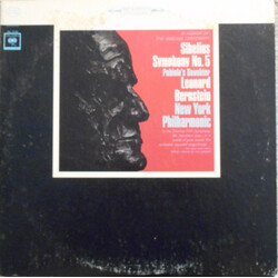 Jean Sibelius / Leonard Bernstein / The New York Philharmonic Orchestra Symphony No. 5 / Pohjola's Daughter Vinyl LP USED