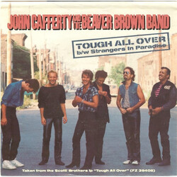 John Cafferty And The Beaver Brown Band Tough All Over USED VINYL 7INCH 45 RPM STYRENE