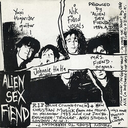Alien Sex Fiend R.I.P. / New Christian Music USED VINYL 7INCH 45 RPM SINGLE