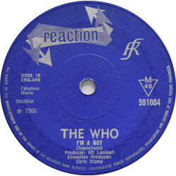 The Who I'm A Boy USED VINYL 7INCH 45 RPM SINGLE MONO