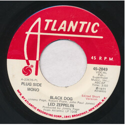 Led Zeppelin Black Dog (Edited Short Version) USED VINYL 7INCH 45 RPM MONO STEREO PROMO