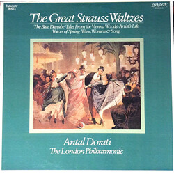 Johann Strauss Jr. The Great Strauss Waltzes Vinyl LP USED