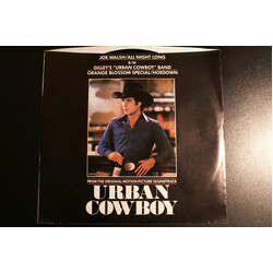 Joe Walsh / Gilley's "Urban Cowboy" Band All Night Long / Orange Blossom Special / Hoedown USED VINYL 7INCH SINGLE STYRENE