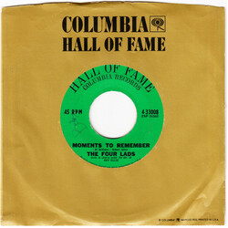 The Four Lads Moments To Remember / No, Not Much! USED VINYL 7INCH SINGLE 45 RPM