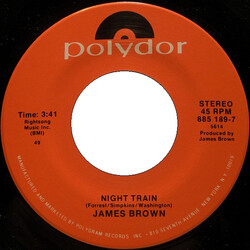 James Brown Night Train / Papa's Got A Brand New Bag Vinyl 7" USED