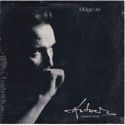 Midge Ure Answers To Nothing Vinyl LP USED