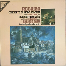 Joaquín Rodrigo / Robert Cohen / Agustin Leon Ara / Enrique Batiz / London Symphony Orchestra Concierto En Modo Galant / Concierto De Estio Vinyl LP U