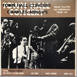 Charles Mingus Town Hall Concert Vinyl LP USED